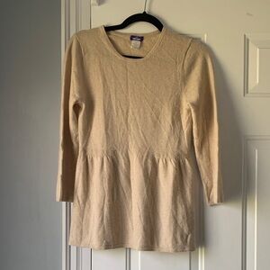 J. Crew Cashmere Beige Sweater
